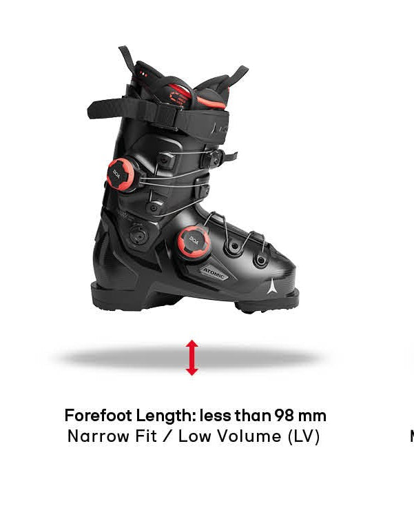 How to find the right ski boot size – Atomic