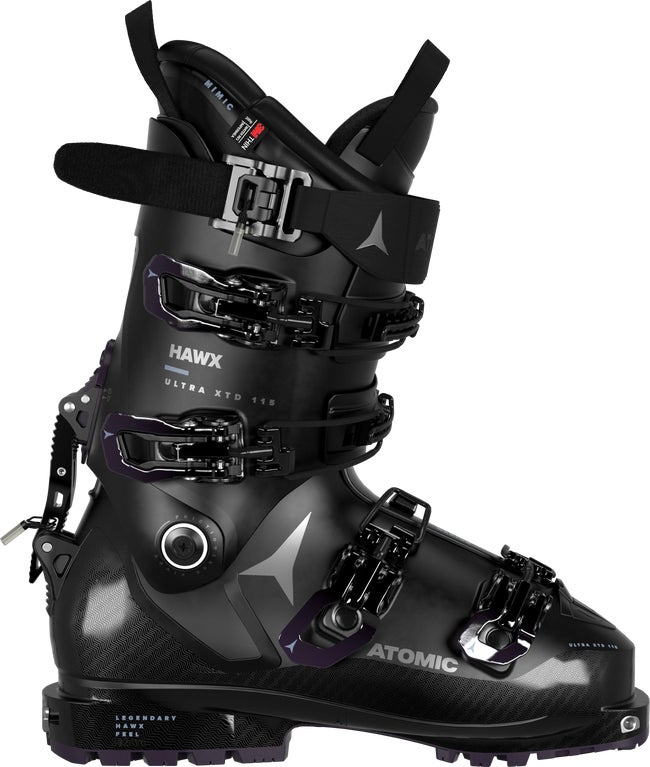Atomic heated ski top boots