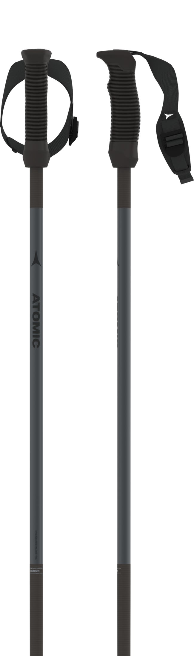 商品画像：新品】125㎝アトミックAMTカーボンSQS黒/白スキーストック軽量 2